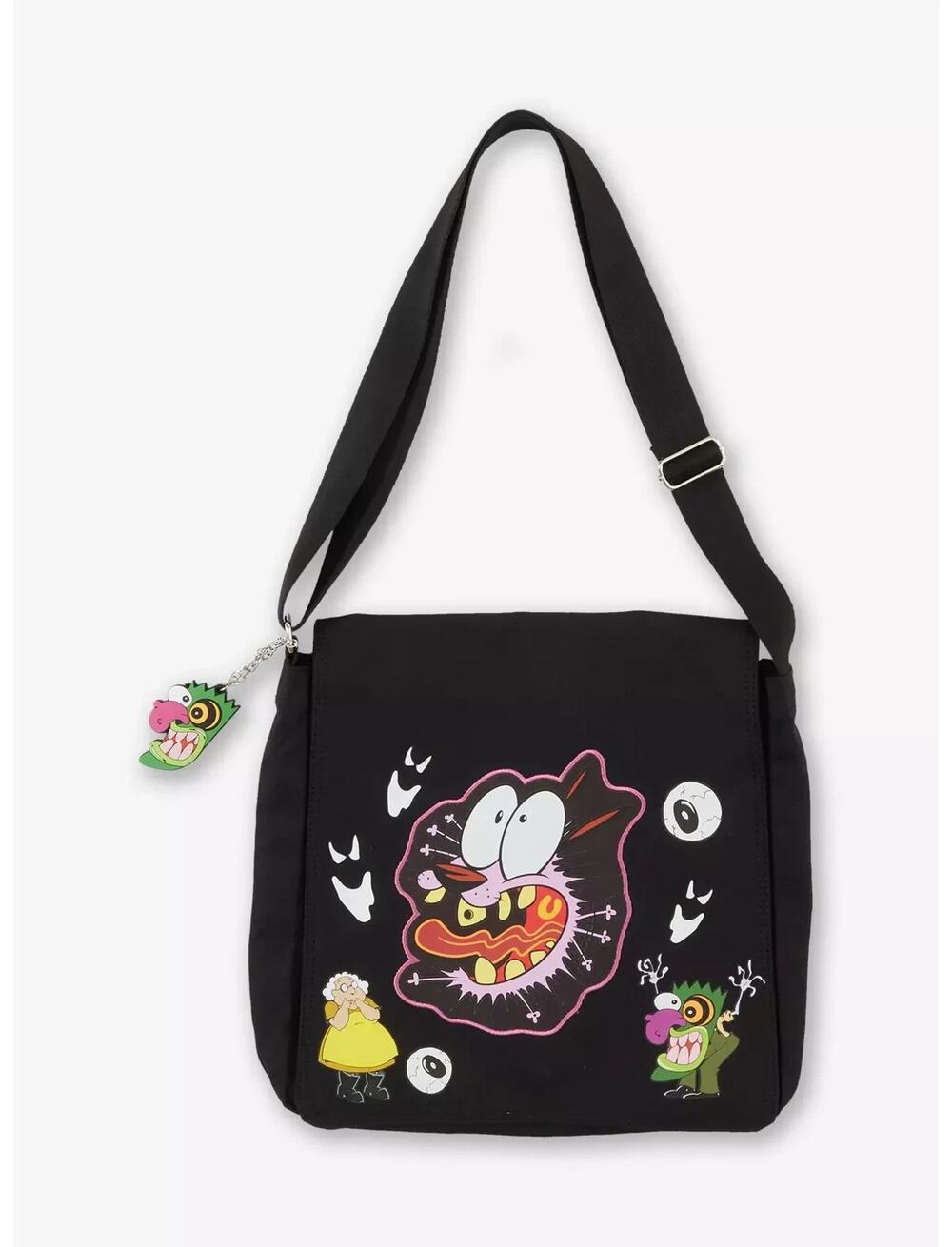 Courage The Cowardly Dog Messenger Bag NEW